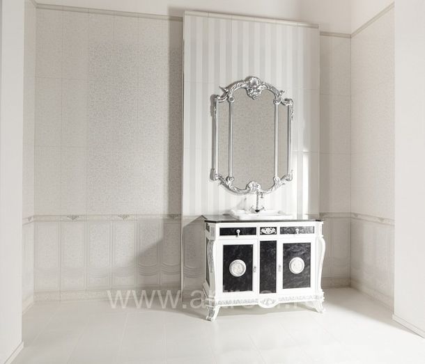Керамическая плитка Venus Queen Olga в интерьере ванной