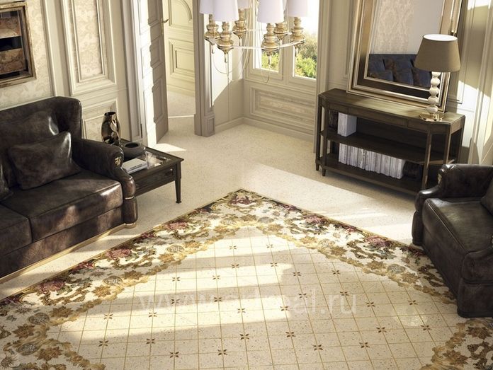Керамогранит Grand Palace в интерьере. Керамогранит Grand Palace в интерьере.
