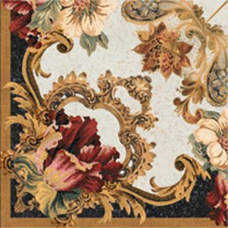 Carmen ceramic art Grand Palace декор Roseton Ferrara Pearl 60*60