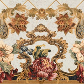 Carmen ceramic art Grand Palace декор Cenefa Ferrara Pearl 60*60