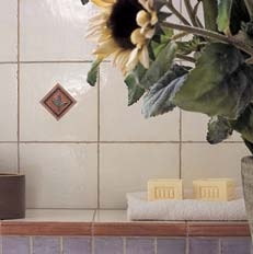 Керамическая плитка Naxos Terramare со вставкой