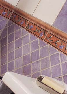 Керамическая плитка Naxos Terramare лиловая