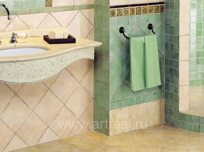 Керамическая плитка Naxos Terramare в интерьере