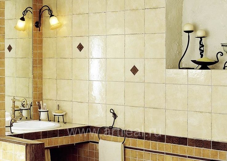 Керамическая плитка Naxos Terramare в интерьере