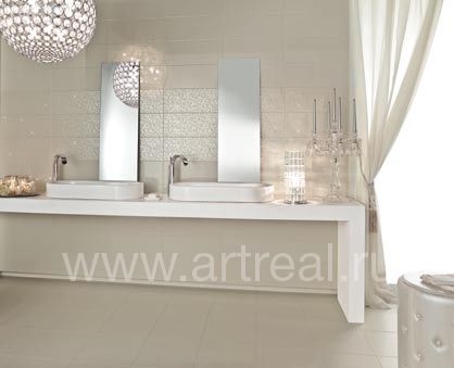 Керамическая плитка Marazzi Dots в ванной