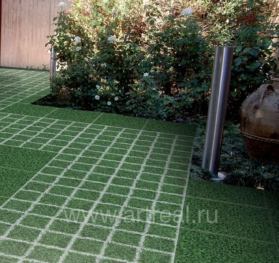Плитка с рисунком газонной травы A.L.CO Ceramiche Evergreen Плитка с рисунком газонной травы A.L.CO Ceramiche Evergreen