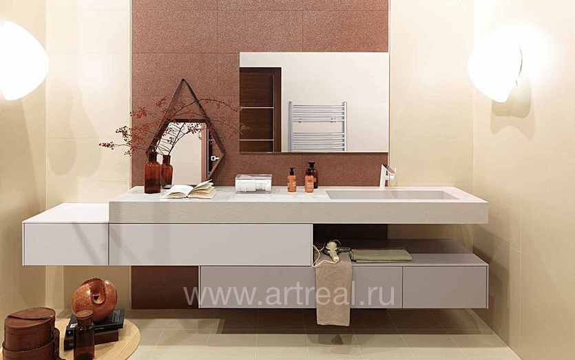 Керамическая плитка Piemme (Valentino) Prestige в ванной Керамическая плитка Piemme (Valentino) Prestige в ванной