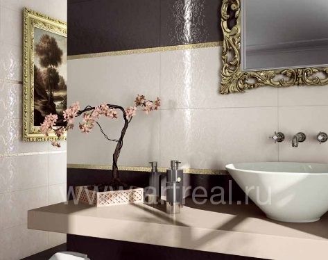 Керамическая плитка Florence оттенков Chestnut и Avorio. Керамическая плитка Florence оттенков Chestnut и Avorio.