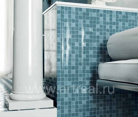 Керамичекая мозаика Florence цветом Marine. Керамичекая мозаика Florence цветом Marine.