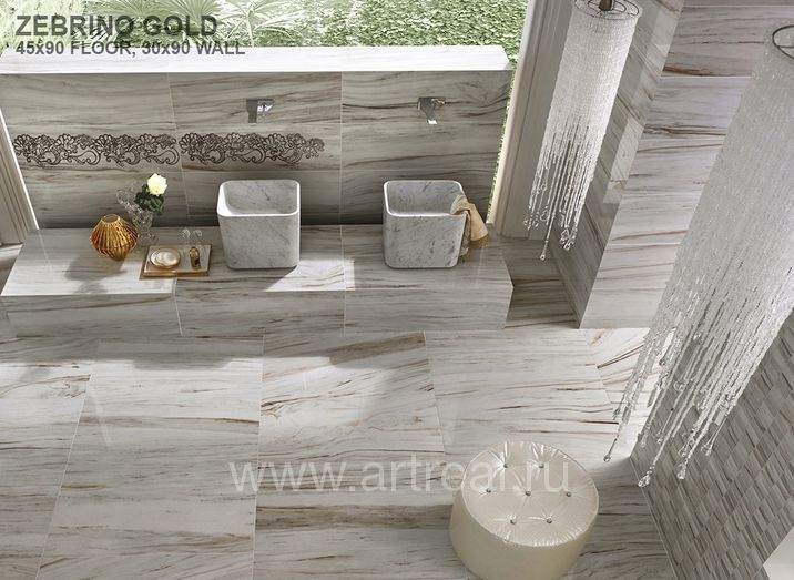 Декор и плитка из коллекции Impronta Marmi Imperiali