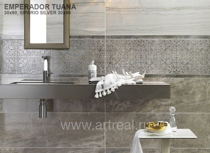 Декор и плитка из коллекции Impronta Marmi Imperiali