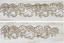 Impronta Marmi Imperiali декор Marmi Imperiali Queen Composizione MM02DB1 180*30*1.2