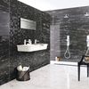 Керамическая плитка Porcelanosa PortBlack в интерьере ванной