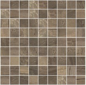 Brennero Infinity мозаика Mosaico Lappato Quadrato Avana 30*30