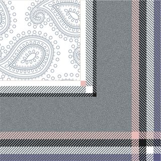 Dual Gres Paisley декор Paisley Angulo Gris 45*45