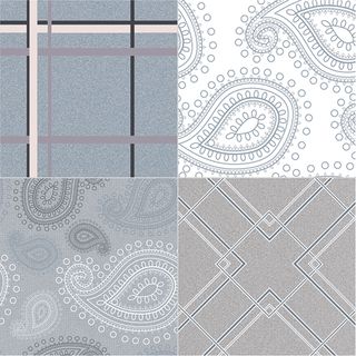Dual Gres Paisley декор Paisley Gris 45*45