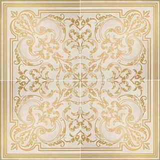 Gardenia Orchidea Canova панно Bianco Rosone 100*100