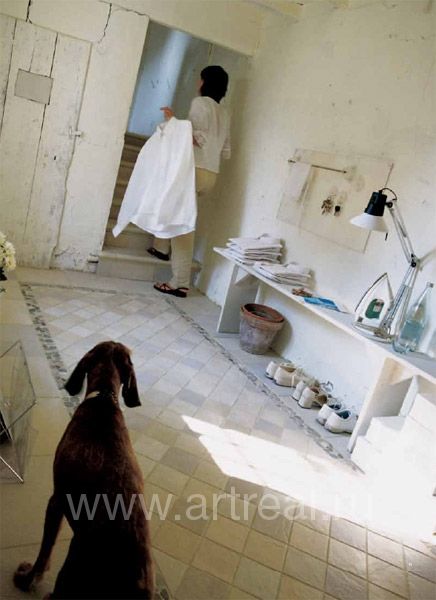 Интерьер коллекции керамогранита Le Argille завода Casa Dolce Casa