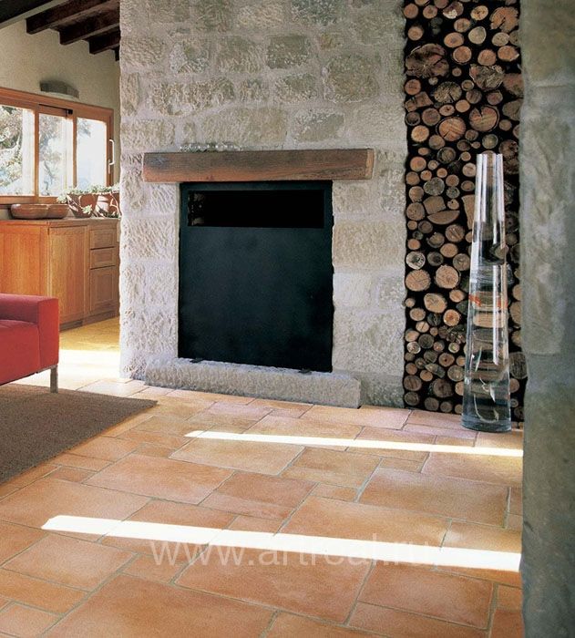 Керамогранит Casa Dolce Casa Le argille в интерьере