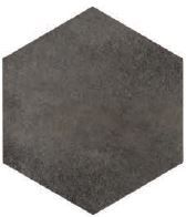 Cir & Serenissima Docklands керамогранит Hexagon Black 24*27.7*1