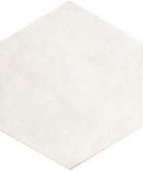 Cir & Serenissima Docklands керамогранит Hexagon White 24*27.7*1