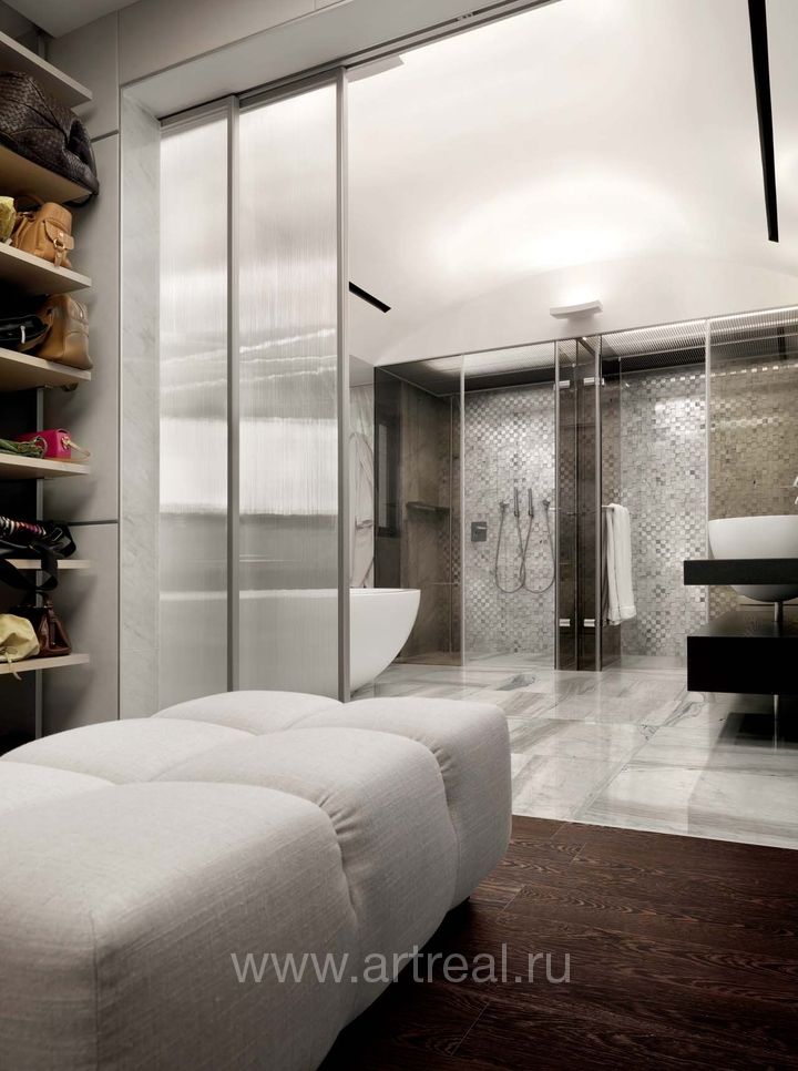 Керамогранит Rex I Bianchi в интерьере