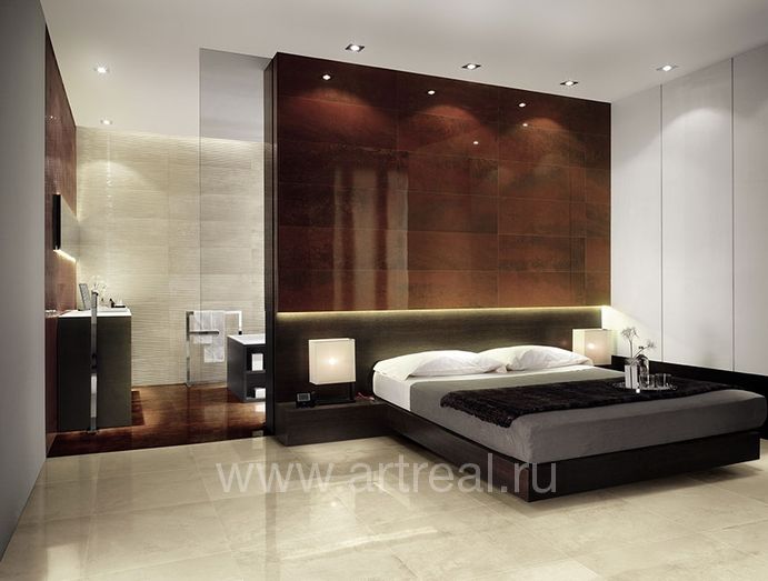 Керамическая плитка FAP Evoque в спальне