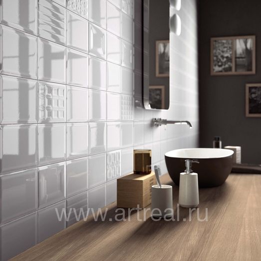 Керамическая плитка Imola Ceramica Cento per Cento в интерьере ванной