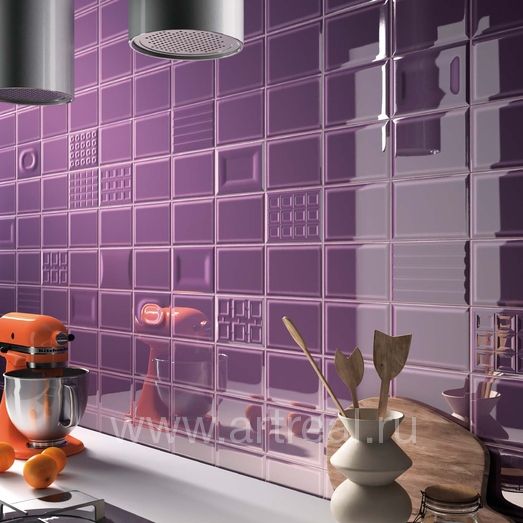 Керамическая плитка Imola Ceramica Cento per Cento в отделке кухонного фартука