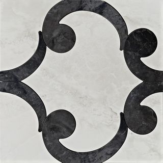 Imola Ceramica Onyx декор Ros Onyx 2 49*49