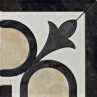 Imola Ceramica Onyx вставка A Ros Onyx 1 25*25