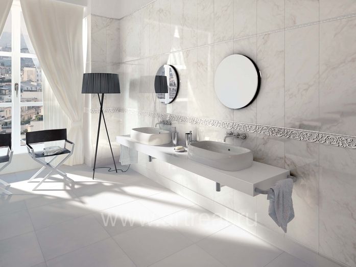 Керамическая плитка Lafaenza Neoclassica в ванной