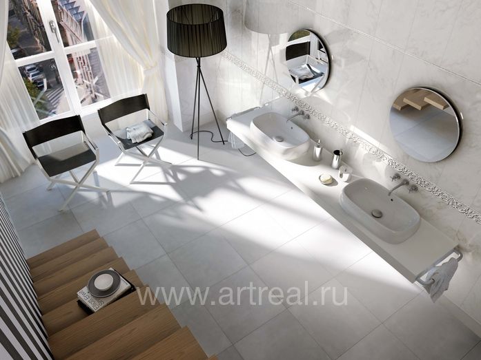 Керамическая плитка Lafaenza Neoclassica в ванной
