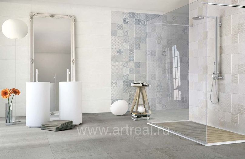 Керамическая плитка Naxos Start в ванной