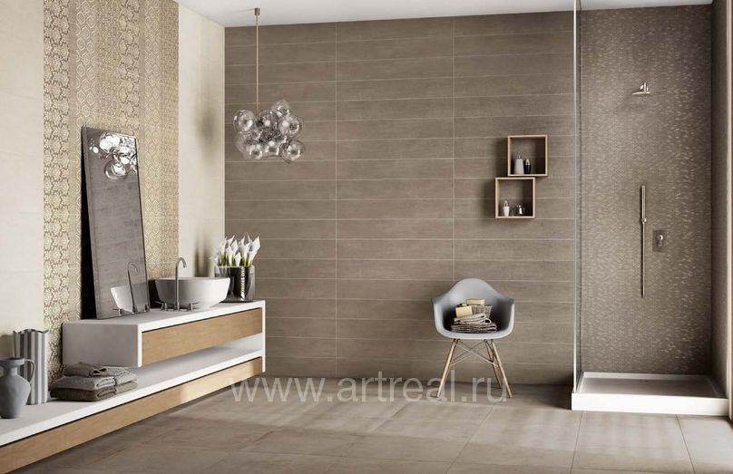 Керамическая плитка Naxos Start в ванной