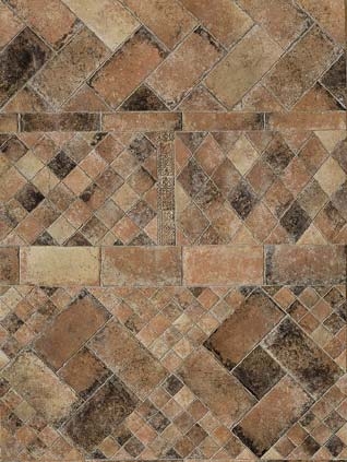 Вариант укладки керамогранита Tagina Terrae De Tarsina