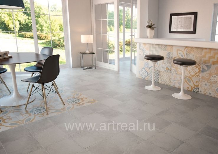 Керамогранит Grespania Terra в интерьере Керамогранит Grespania Terra в интерьере