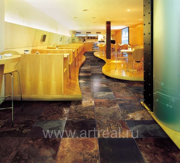 Интерьер коллекции керамогранита Gemstone фабрики Sant Agostino (Италия)