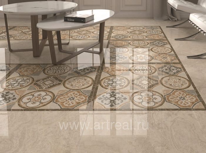 Керамогранит Grespania Granada в интерьере гостиной Керамогранит Grespania Granada в интерьере гостиной