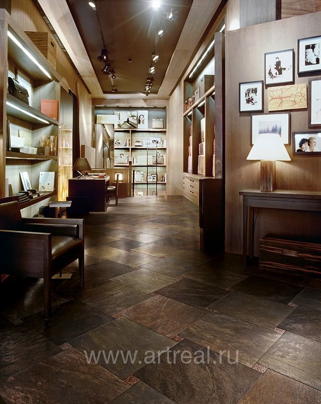 Интерьер коллекции керамогранита Kayah фабрики Sant Agostino (Италия)