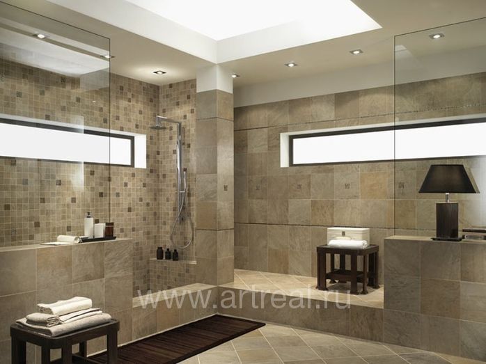 Интерьер коллекции керамогранита Kayah фабрики Sant Agostino (Италия)