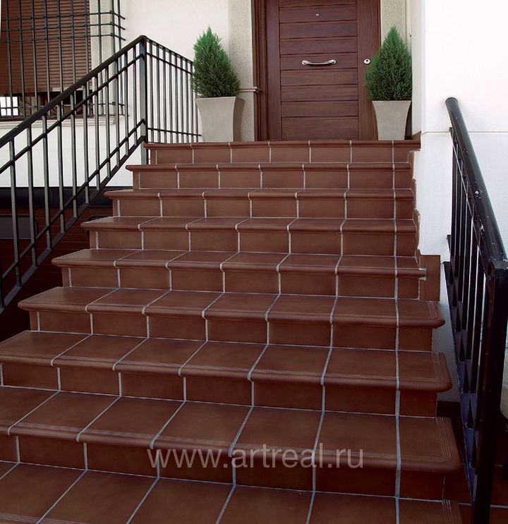 Клинкер Gresmanc Tabaco в интерьере