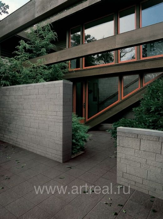 Интерьер коллекции керамогранита Porphir фабрики Sant Agostino (Италия)