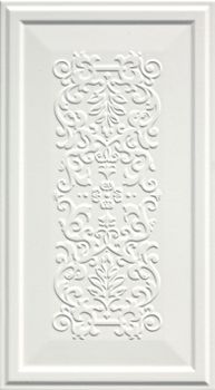 Ascot England настенная плитка Bianco Boiserie Dec. EG010BD 33.3*60