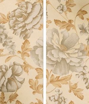 Azulejos alcor Valpolicella панно Decor/2 Fiore Nature R230 50*60