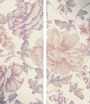 Azulejos alcor Valpolicella панно Decor/2 Fiore Blanco R230 50*60