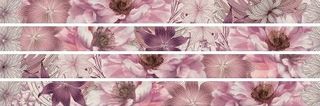 Azulejos alcor Valpolicella бордюр Cnf. Bouquet Lavanda R190 60*4.8