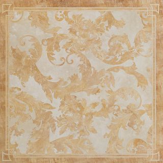 Gardenia (Versace) Marble декор Pavimento Decorato Cassettonato Foglia Oro 240072 58.5*58.5
