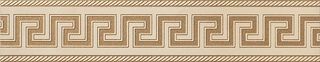 Gardenia (Versace) Marble бордюр Fascia Greca Beige 240204 58.5*11.5