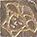 Gardenia (Versace) Marble вставка Tozzetto Medusa Marrone 240397 2.7*2.7